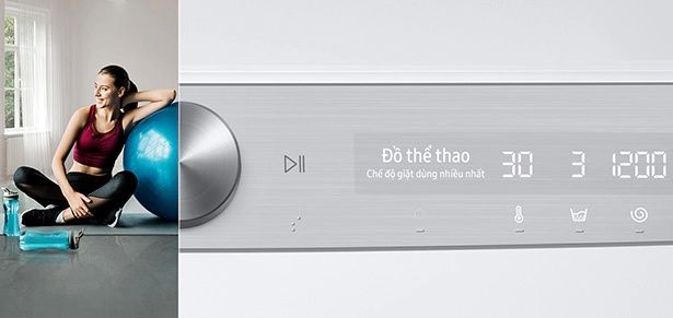 Máy giặt lồng ngang Samsung AI Inverter 9Kg WW90T634DLE/SV Máy giặt lồng ngang Samsung AI Inverter 9Kg WW90T634DLE/SV