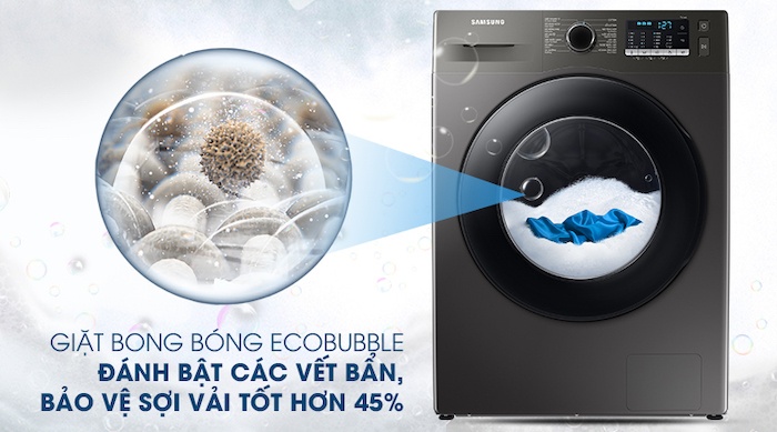 Máy giặt lồng ngang Samsung Inverter 8.5KG WW85T554DAX/SV