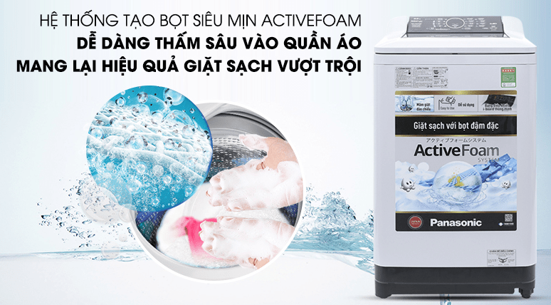 Máy giặt Panasonic lồng đứng 14 Kg NA-FD14V1BRV