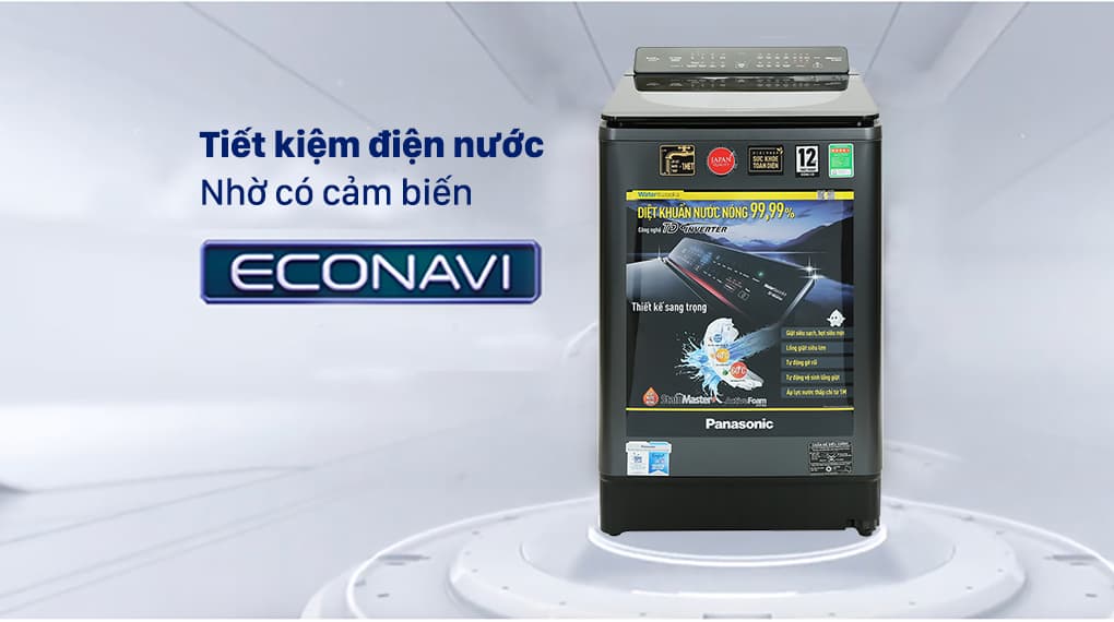 Máy giặt Panasonic lồng đứng 14 Kg NA-FD14V1BRV