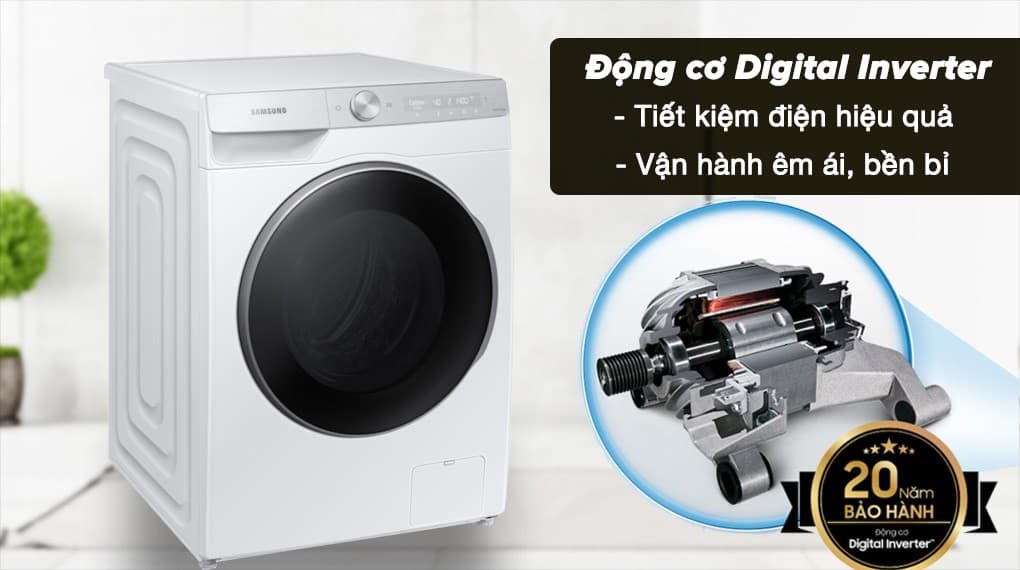  Động cơ Digital Inverter có khả năng tiết kiệm điện vượt trội đến 70%
