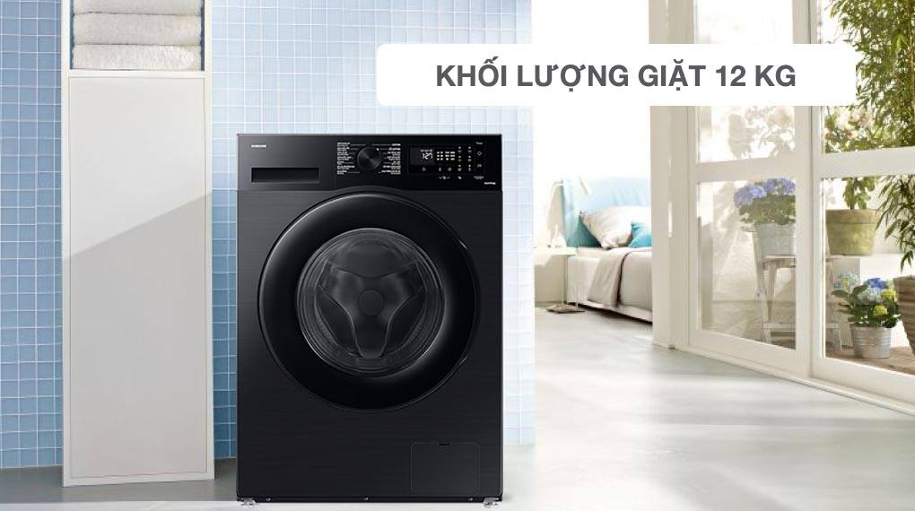 Khối lượng 12kg, 10 chương trình đa năng nâng cao hiệu quả giặt giũ Khối lượng 12kg, 10 chương trình đa năng nâng cao hiệu quả giặt giũ