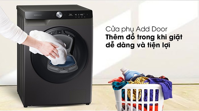 Máy giặt sấy Samsung AI 9KG WD95T754DBX/SV Máy giặt sấy Samsung AI 9KG WD95T754DBX/SV