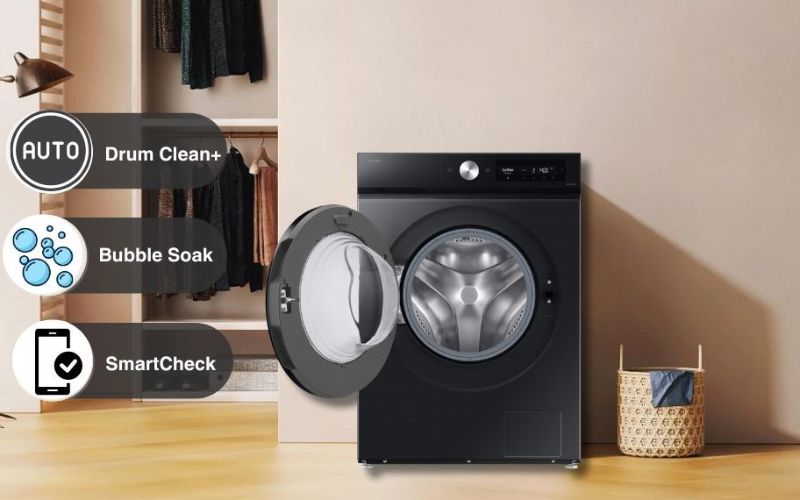 Các tính năng nổi trội cho người dùng sử dụng máy giặt sấy Samsung an toàn hữu ích hơn Các tính năng nổi trội cho người dùng sử dụng máy giặt sấy Samsung an toàn hữu ích hơn
