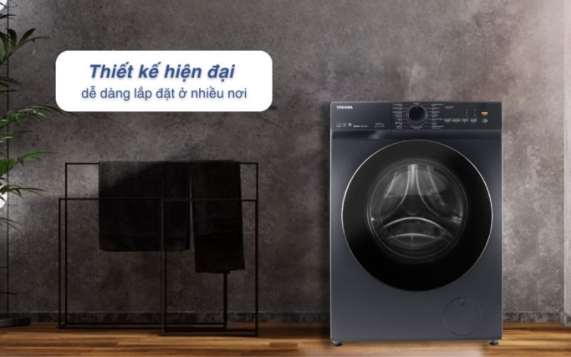 Thiết kế hiện đại, khối lượng lớn đáp ứng nhu cầu giặt sấy mọi nhà  Thiết kế hiện đại, khối lượng lớn đáp ứng nhu cầu giặt sấy mọi nhà