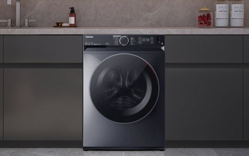Chiếc máy giặt cao cấp Toshiba dễ dàng hài hòa với mọi không gian nội thất Chiếc máy giặt cao cấp Toshiba dễ dàng hài hòa với mọi không gian nội thất