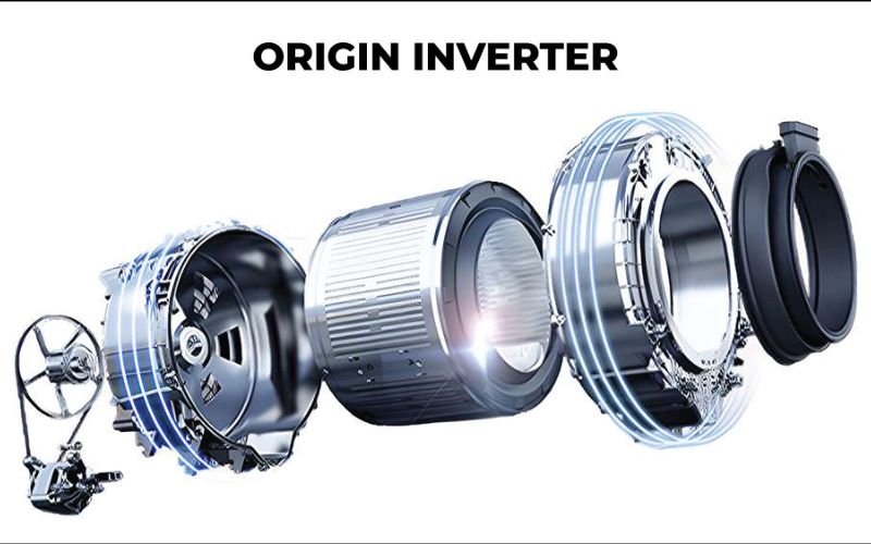  Công nghệ Origin Inverter hạn chế tiếng ồn, tiết kiệm điện năng