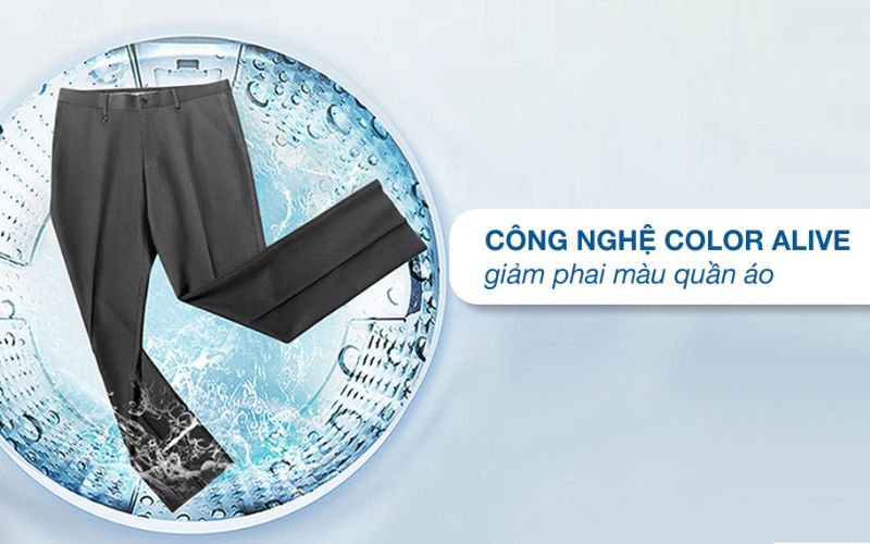 Công nghệ Color Alive bảo vệ sợi vải bền màu, tươi mới Công nghệ Color Alive bảo vệ sợi vải bền màu, tươi mới