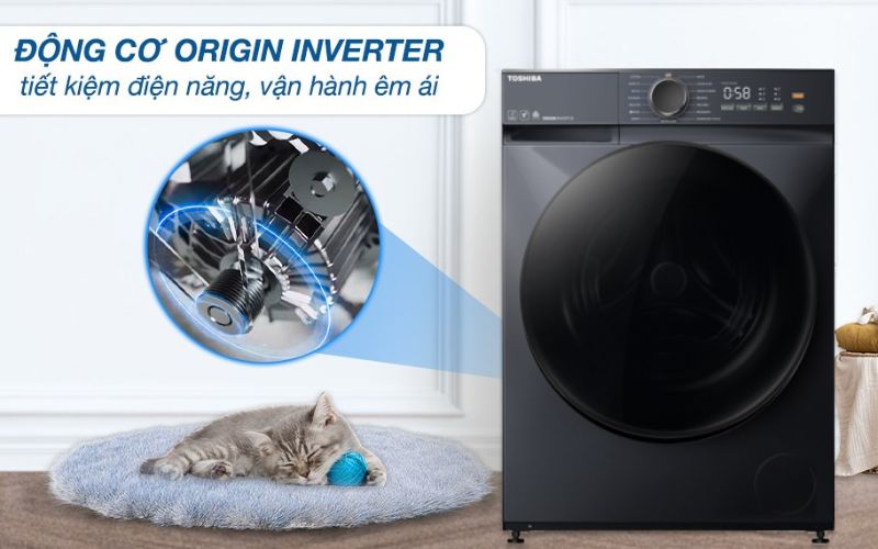 Công nghệ Origin Inverter tạo độ bền cao, vận hành êm ái, tiết kiệm điện Công nghệ Origin Inverter tạo độ bền cao, vận hành êm ái, tiết kiệm điện