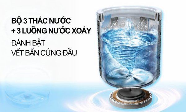 Công nghệ Greatwaves chống xoắn rối, loại bỏ mọi vết bẩn Công nghệ Greatwaves chống xoắn rối, loại bỏ mọi vết bẩn
