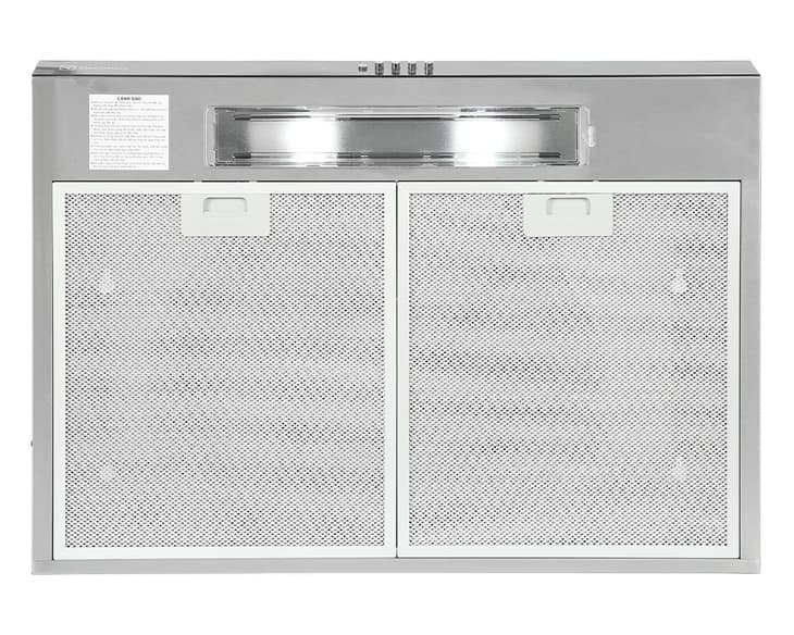 Đèn LED chiếu sáng toàn bộ khu bếp thuận tiện hơn cho việc nấu nướng