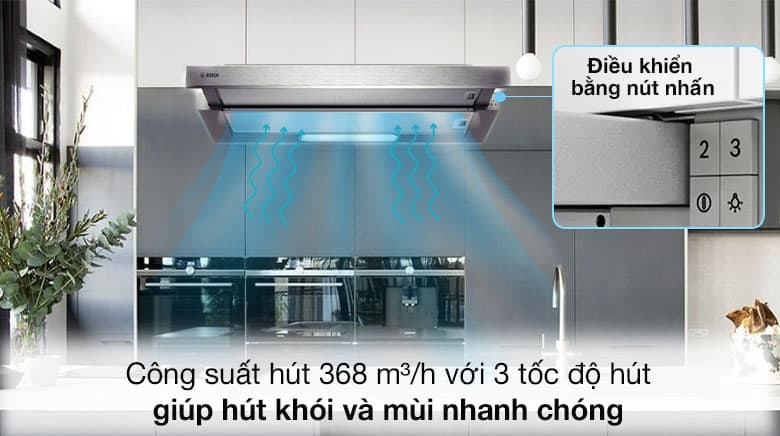 Máy hút mùi Bosch DFT63AC50 Máy hút mùi Bosch DFT63AC50
