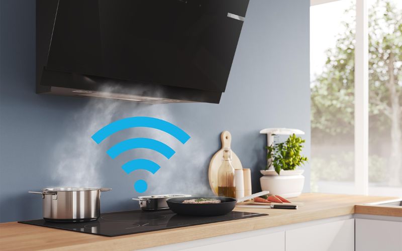 Home Connect sử dụng máy hút mùi Bosch thông minh, tiện nghi hơn Home Connect sử dụng máy hút mùi Bosch thông minh, tiện nghi hơn