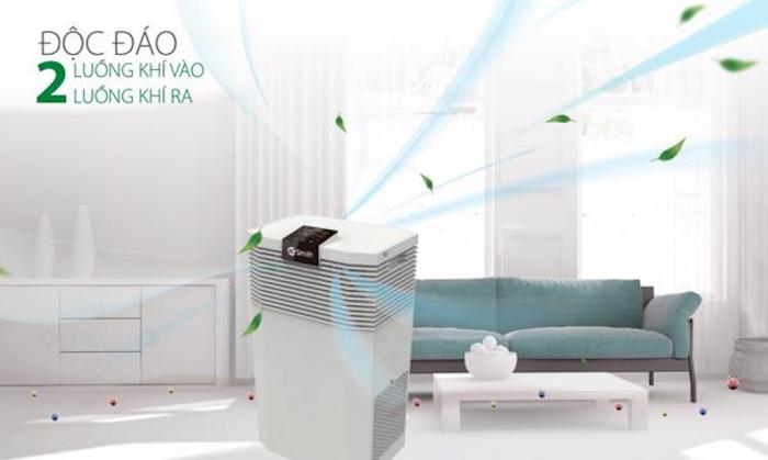 Máy lọc không khí A.O.Smith KJ500F-B01 Máy lọc không khí A.O.Smith KJ500F-B01