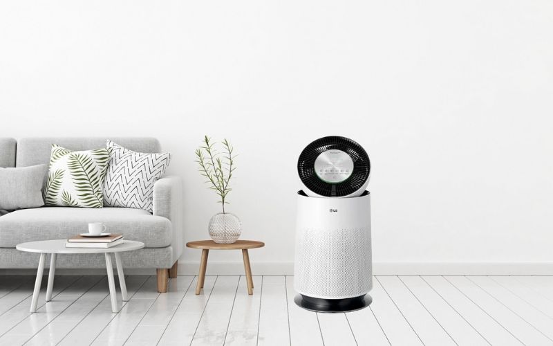 Chiếc máy lọc không khí LG sang trọng tô điểm thêm cho không gian Chiếc máy lọc không khí LG sang trọng tô điểm thêm cho không gian