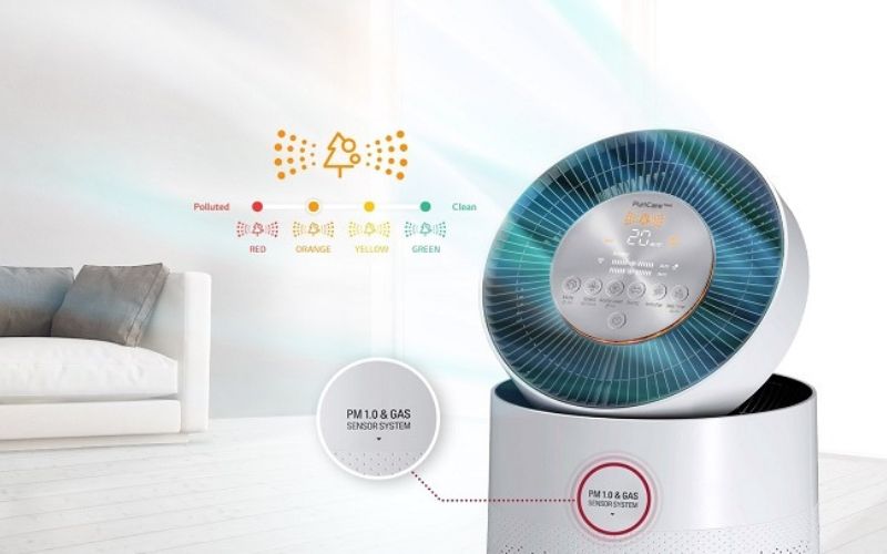 Cảm biến thông minh PM 1.0 kiểm soát chất lượng không khí đơn giản Cảm biến thông minh PM 1.0 kiểm soát chất lượng không khí đơn giản