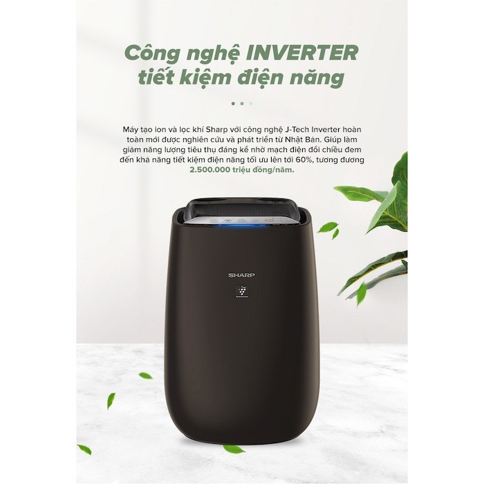 Máy lọc không khí Sharp FP-J50V-H Máy lọc không khí Sharp FP-J50V-H