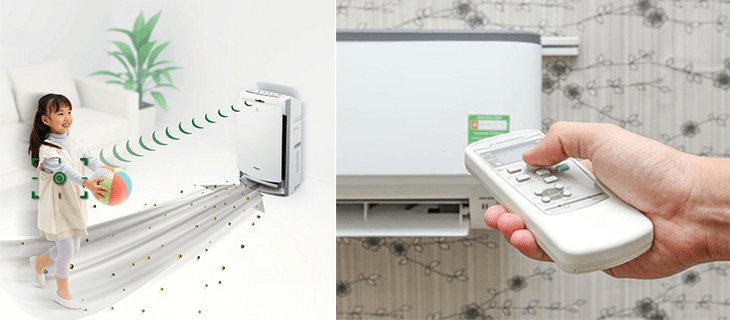 Máy lọc không khí và máy lạnh là hai sản phẩm hoàn toàn khác nhau