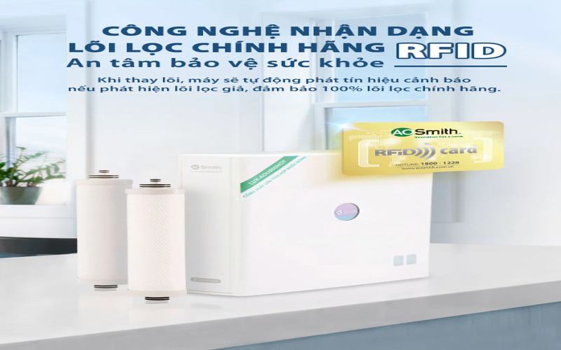 Công nghệ nhận dạng lõi lọc chính hãng RFID an tâm bảo vệ sức khỏe Công nghệ nhận dạng lõi lọc chính hãng RFID an tâm bảo vệ sức khỏe