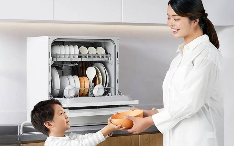 Vận hành yên tĩnh 38dB, Panasonic NP-TH1WEVN mang lại trải nghiệm thoải mái Vận hành yên tĩnh 38dB, Panasonic NP-TH1WEVN mang lại trải nghiệm thoải mái