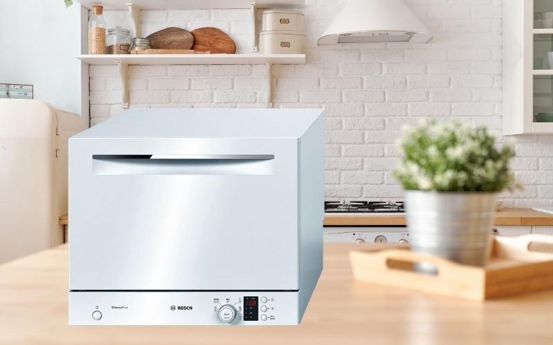 Tiêu thụ chỉ 8 lít nước mỗi chu trình, Bosch SKS62E22EU thân thiện với môi trường Tiêu thụ chỉ 8 lít nước mỗi chu trình, Bosch SKS62E22EU thân thiện với môi trường