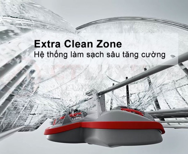 Hệ thống Extra Clean Zone và Intensive Zone nâng cao khả năng làm sạch Hệ thống Extra Clean Zone và Intensive Zone nâng cao khả năng làm sạch