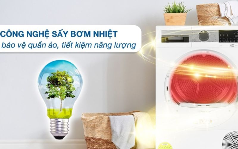 Công nghệ sấy bơm nhiệt HeatPump sấy khô nhẹ nhàng, tiết kiệm điện năng  Công nghệ sấy bơm nhiệt HeatPump sấy khô nhẹ nhàng, tiết kiệm điện năng