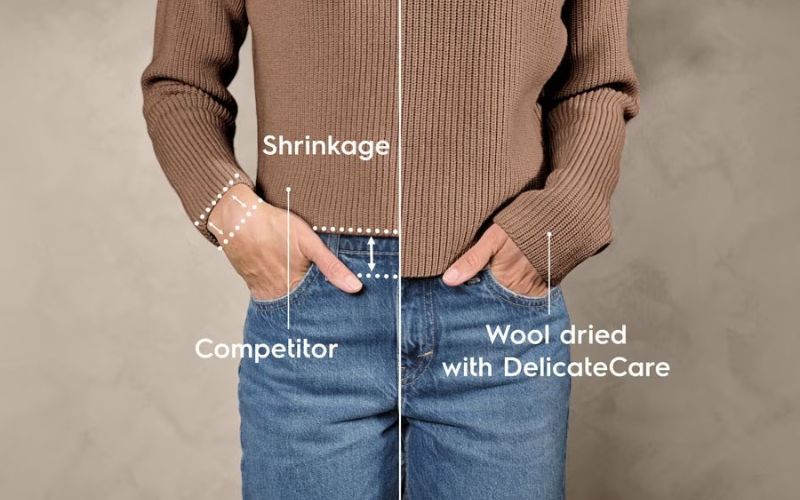 Công nghệ DelicateCare nâng niu, chăm sóc quần áo tối ưu Công nghệ DelicateCare nâng niu, chăm sóc quần áo tối ưu