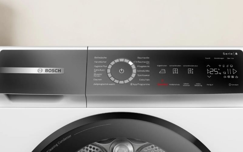 Công suất sấy lớn 9Kg, đa chương trình sấy phục vụ mọi nhu cầu giặt sấy  Công suất sấy lớn 9Kg, đa chương trình sấy phục vụ mọi nhu cầu giặt sấy