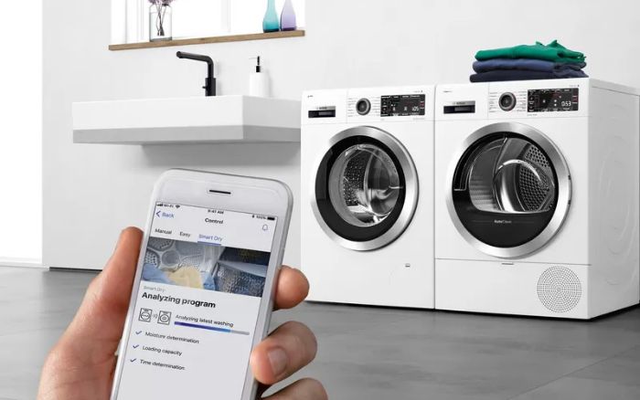 Máy Sấy Quần Áo Bosch 9kg WTX87MH0SG Máy Sấy Quần Áo Bosch 9kg WTX87MH0SG