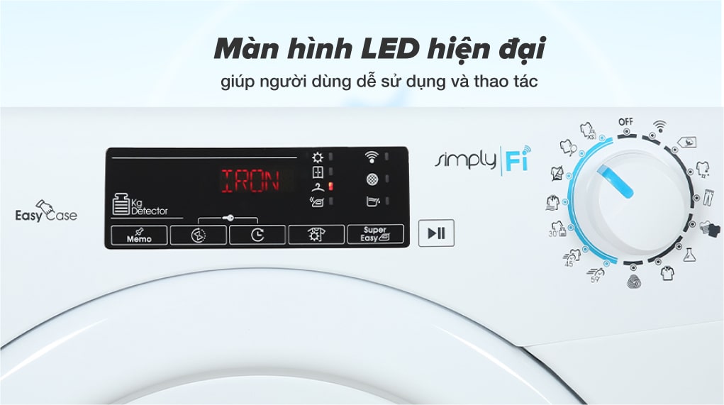 Máy sấy quần áo Candy 8 Kg C8TE-S