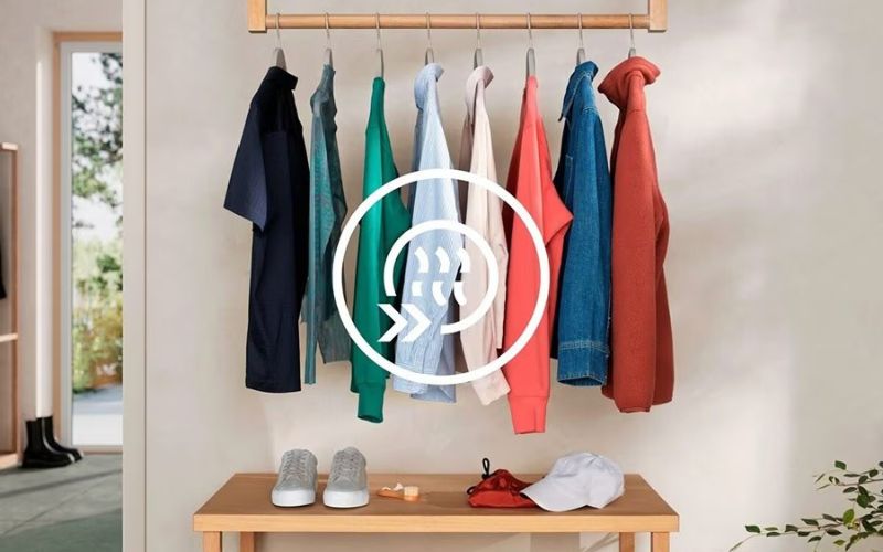 Chu trình 30 phút sấy khô quần áo nhanh chóng  Chu trình 30 phút sấy khô quần áo nhanh chóng