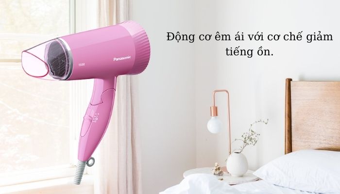 Động cơ êm ái với cơ chế giảm tiếng ồn, không gây khó chịu cho mọi người khi máy vận hành.
