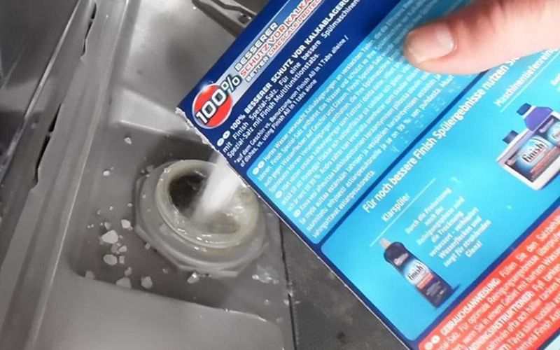 Một số bước cơ bản sử dụng muối rửa bát Finish đơn giản hơn Một số bước cơ bản sử dụng muối rửa bát Finish đơn giản hơn