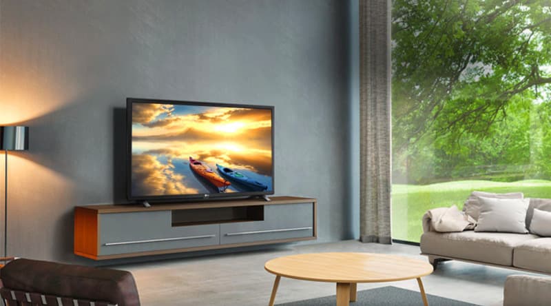 Smart Tivi LG 32 inch 32LQ636BPSA có thiết kế đơn giản