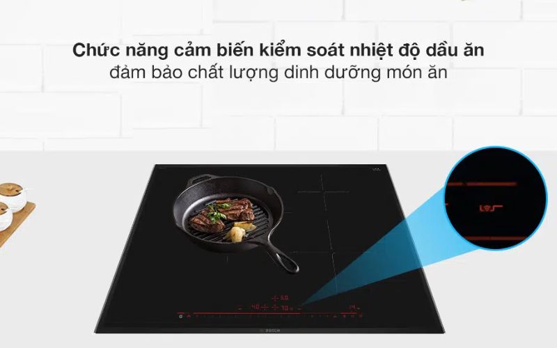 Cảm biến nhiệt giúp duy trì nhiệt độ dầu ổn định, giữ trọn vẹn hương vị và dinh dưỡng cho món ăn Cảm biến nhiệt giúp duy trì nhiệt độ dầu ổn định, giữ trọn vẹn hương vị và dinh dưỡng cho món ăn