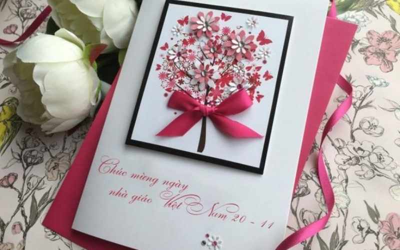 Thiệp nhỏ, lời chúc lớn - cách tuyệt vời để bày tỏ lòng tri ân Thiệp nhỏ, lời chúc lớn - cách tuyệt vời để bày tỏ lòng tri ân