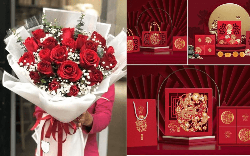 Hoa tươi và bánh Trung Thu luôn là một lựa chọn tuyệt vời dành tặng các nàng Hoa tươi và bánh Trung Thu luôn là một lựa chọn tuyệt vời dành tặng các nàng