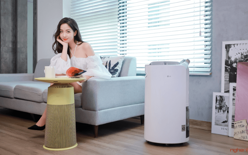 Máy lọc không khí LG PuriCare Aero Furniture AS20GPYU0  là món quà tuyệt vời dành tặng bạn gái Máy lọc không khí LG PuriCare Aero Furniture AS20GPYU0  là món quà tuyệt vời dành tặng bạn gái