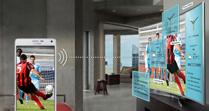 Quick Connect cho phép người dùng kết nối nhanh điện thoại với tivi 