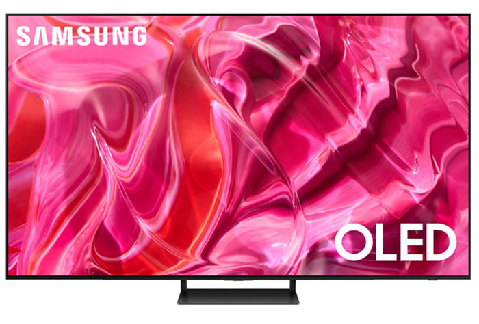 Samsung Internet Tivi QA77S90C với màn hình hiển thị lên đến 77 inch 