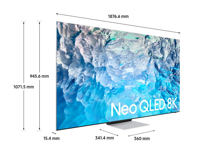 Samsung QA85QN900B với thiết kế Infinity One ấn tượng