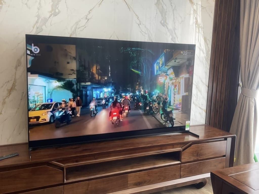 Hình ảnh chân thực sản phẩm tivi Sony do Mạnh Nguyễn lắp đặt tại nhà khách hàng Hình ảnh chân thực sản phẩm tivi Sony do Mạnh Nguyễn lắp đặt tại nhà khách hàng