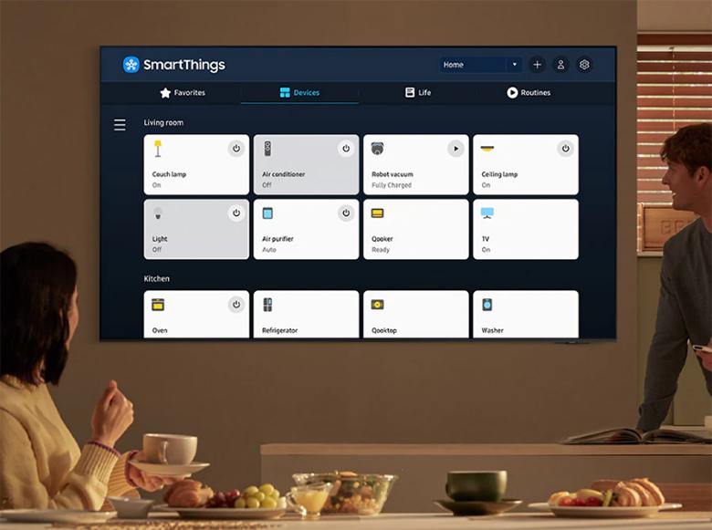 Các tính năng tiện ích điều khiển tivi thông minh, kết nối đa dạng  Các tính năng tiện ích điều khiển tivi thông minh, kết nối đa dạng