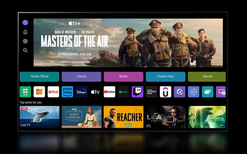 Hệ điều hành WebOS 24 mang lại thế giới giải trí bất tận  Hệ điều hành WebOS 24 mang lại thế giới giải trí bất tận