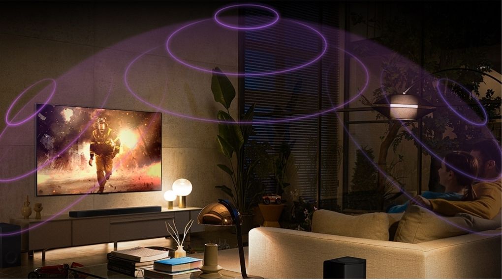 Công nghệ chỉnh âm AI và Dolby Atmos tạo âm thanh mạnh mẽ, bùng nổ Công nghệ chỉnh âm AI và Dolby Atmos tạo âm thanh mạnh mẽ, bùng nổ