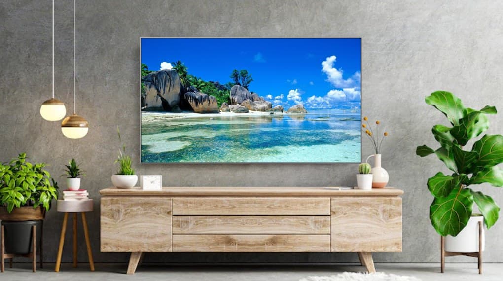 Chiếc màn hình phẳng rộng 55 inch cho không gian giải trí đẳng cấp hơn  Chiếc màn hình phẳng rộng 55 inch cho không gian giải trí đẳng cấp hơn
