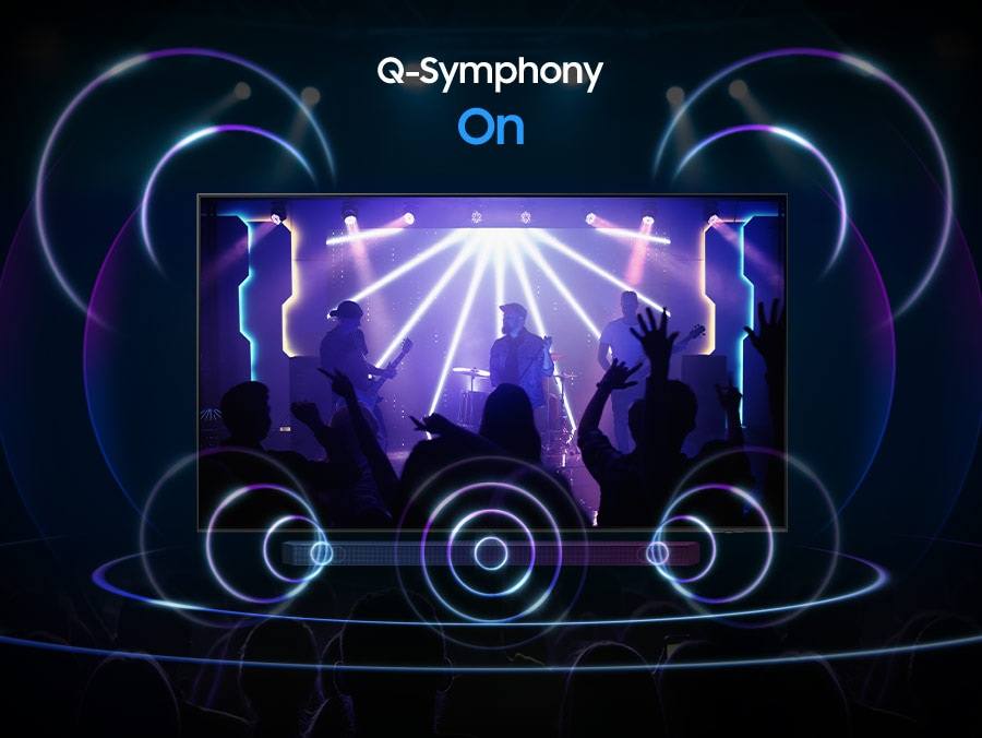  Công nghệ Dolby Atmos - OTS - Q-Symphony tạo âm thanh sôi động, bùng nổ