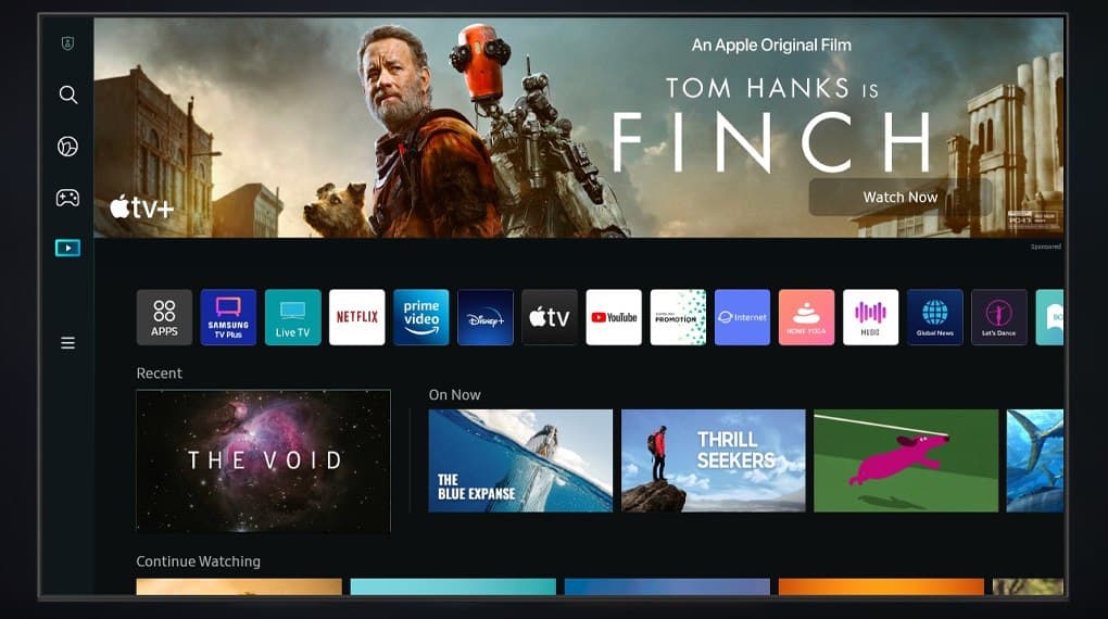 Độ phân giải 4K và bộ xử lý Quantum 4K Lite cho khung hình sắc nét, chi tiết hơn