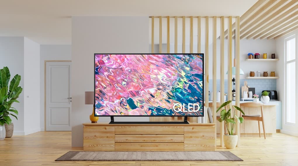 Chiếc tivi màn hình siêu mỏng 55 inch tô điểm thêm cho không gian Chiếc tivi màn hình siêu mỏng 55 inch tô điểm thêm cho không gian